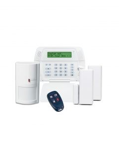 Alarme residencial com sensor de presença